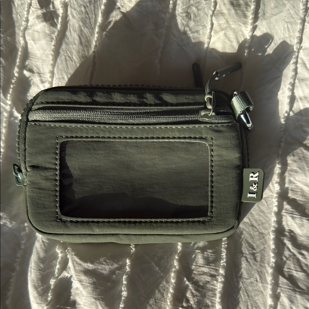 Green Iris & Rainbow wallet